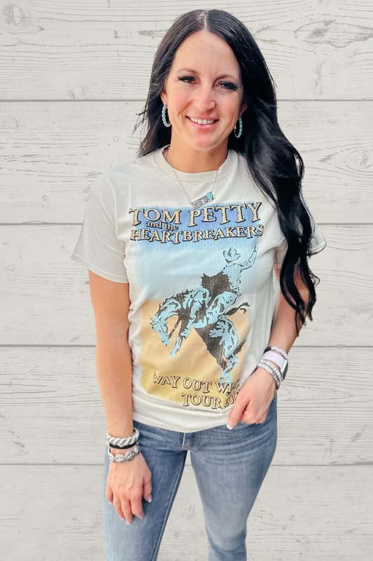 Tom Petty Way Out West Band Tee