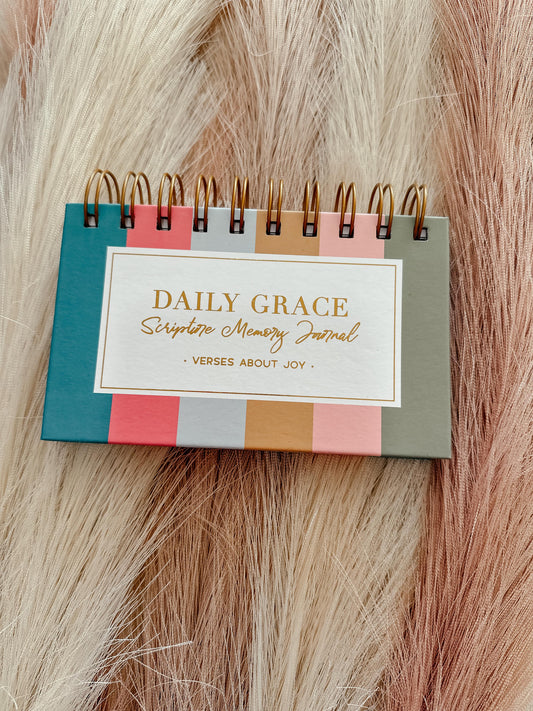 Daily Grace Scripture Memory Journal