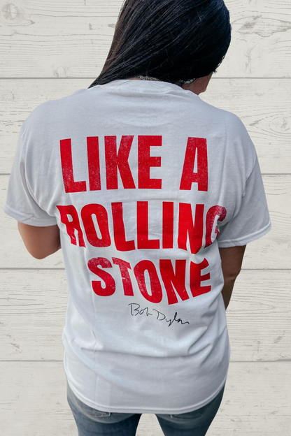 Bob Dylan Rolling Stones Band Tee