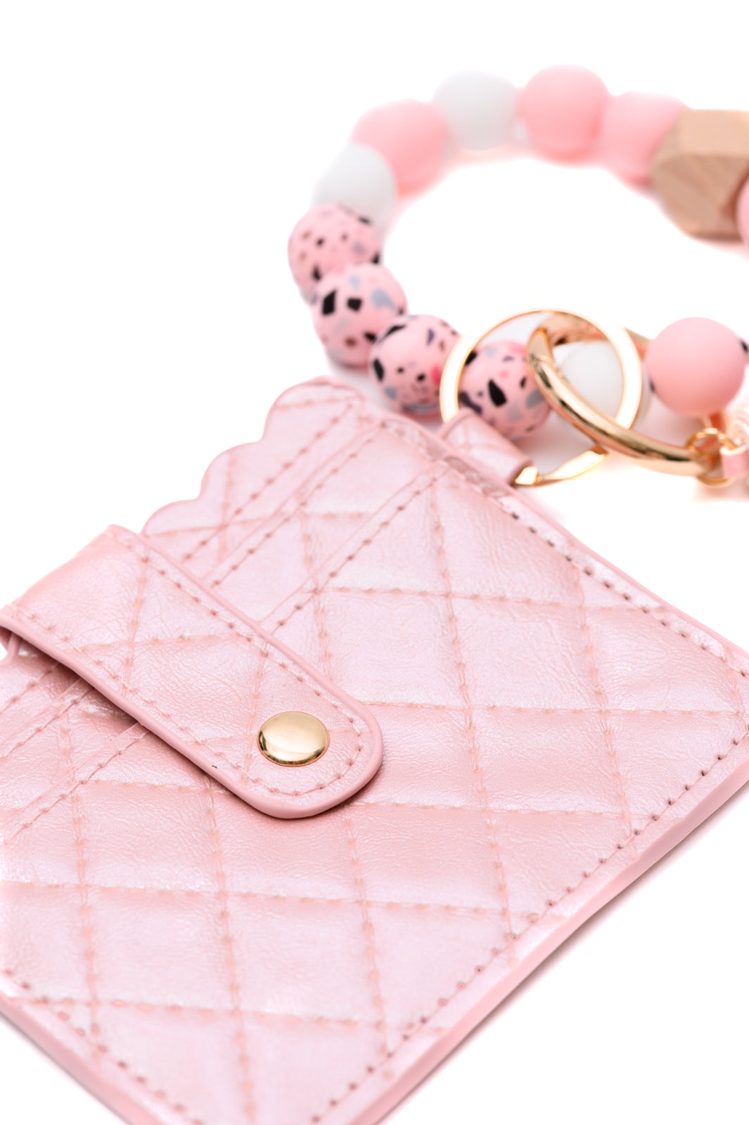Hold Onto You Wristlet Wallet Pink