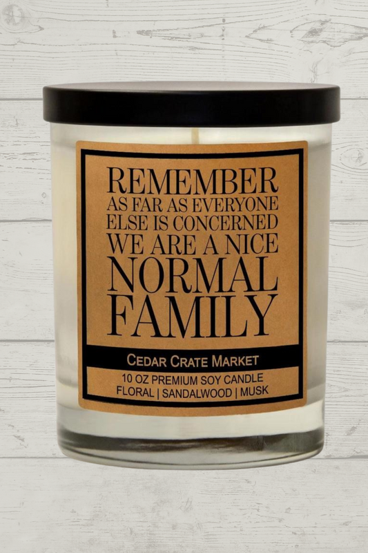Normal Family Conversation Soy Candle