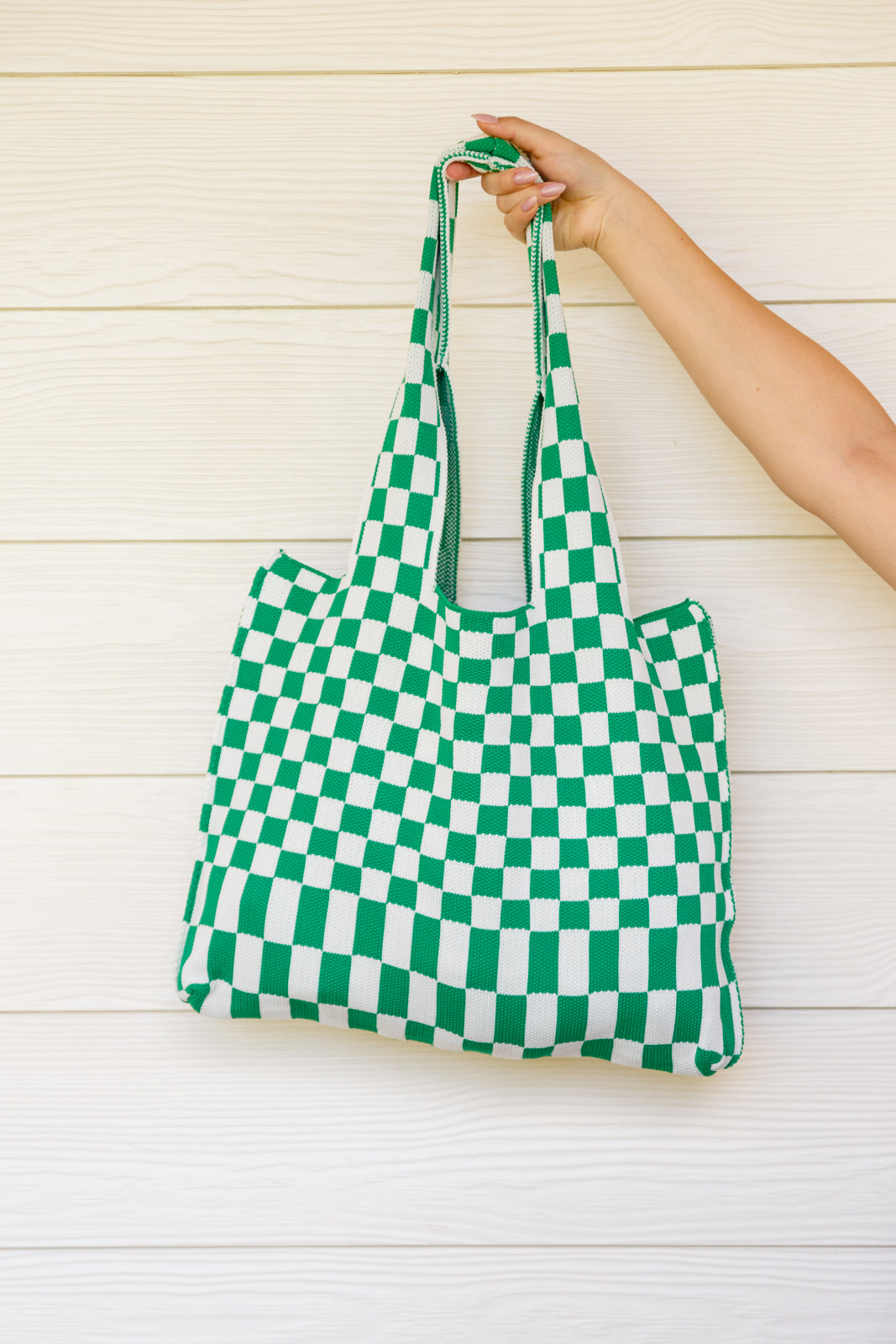 Checkerboard tote bag new arrivals