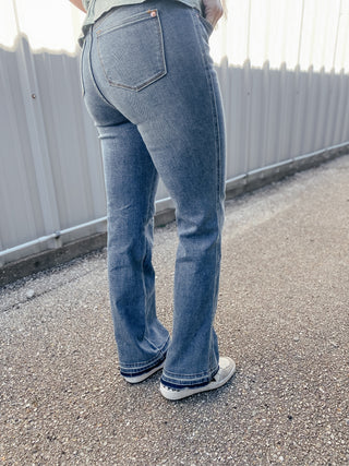 Ivy Tummy Control Slim Bootcut Jean-Jeans-Judy Blue-Motis & Co Boutique, Women's Fashion Boutique in Carthage, Missouri