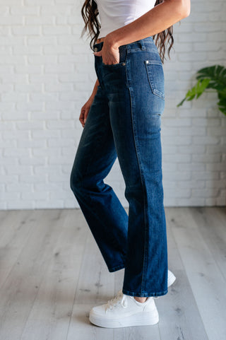 Muriel Mid Rise Control Top Classic Straight Jeans-Jeans-Ave-Motis & Co Boutique, Women's Fashion Boutique in Carthage, Missouri