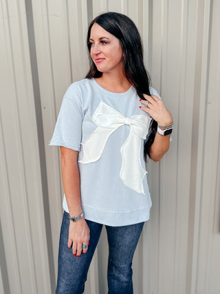 Jodie Boho Bow Top-Graphic Tees-Jodifl-Motis & Co Boutique, Women's Fashion Boutique in Carthage, Missouri