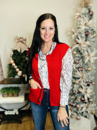 Hallie Sheer Horseshoe Print Blouse-Long Sleeves-Turquoise Haven-Motis & Co Boutique, Women's Fashion Boutique in Carthage, Missouri