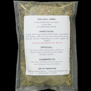 Chicken Wild Rice Soup Mix-Meals-Superior Blends-Motis & Co Boutique, Women's Fashion Boutique in Carthage, Missouri