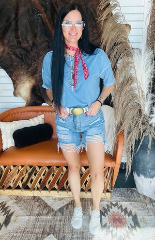 Mona Oversized Knit Top-Short Sleeves-Very J-Motis & Co Boutique, Women's Fashion Boutique in Carthage, Missouri
