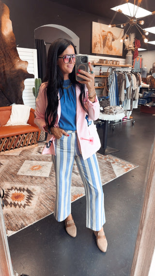 Wynona Pink Western Patch Blazer-Blazers-Taelynn-Motis & Co Boutique, Women's Fashion Boutique in Carthage, Missouri