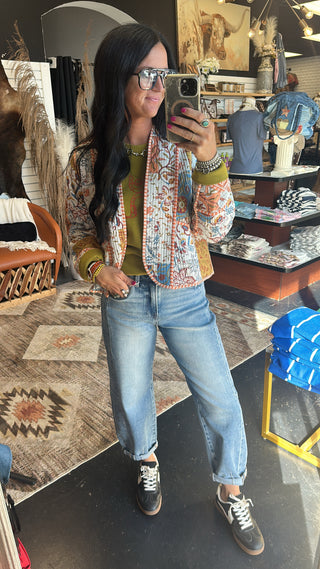 Luck Be Cowboy Pullover-Pullovers-2 Fly-Motis & Co Boutique, Women's Fashion Boutique in Carthage, Missouri