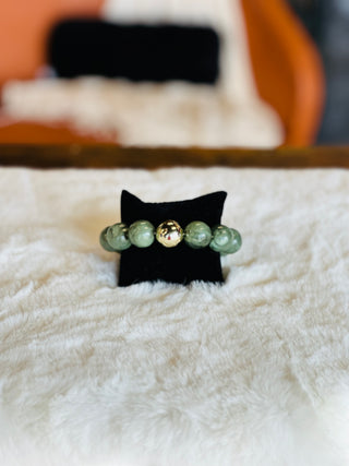 Savannah Chunky Green Beaded Bracelet-Bracelets-What's Hot-Motis & Co Boutique, Women's Fashion Boutique in Carthage, Missouri