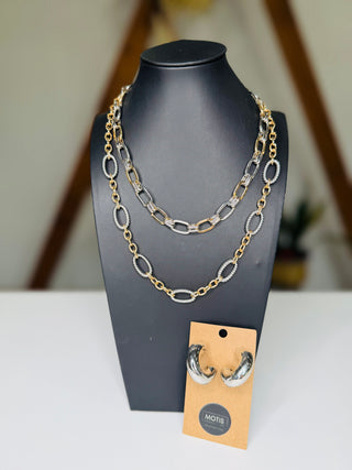 Smith Smooth Silver Hoop Earrings