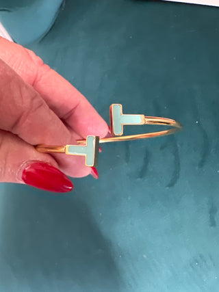 Gold Water Resistant Flex Cuff Bracelet | The Milan-Bracelets-Accessories Galore-Motis & Co Boutique, Women's Fashion Boutique in Carthage, Missouri