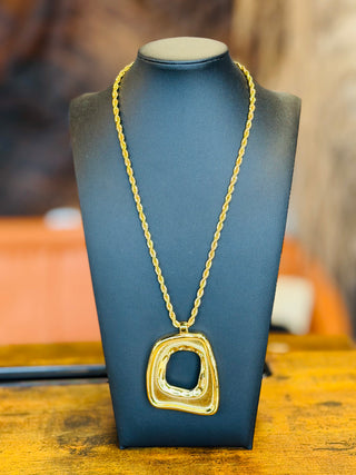 Taylor Necklace Open Geo Necklace