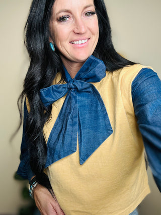 Amie Garment Dyed Muscle Tee - Mustard-Short Sleeves-S&S-Motis & Co Boutique, Women's Fashion Boutique in Carthage, Missouri