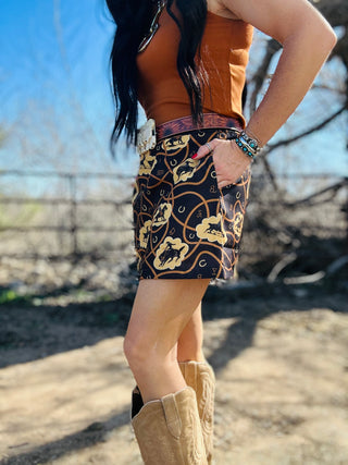 Maverick Moves Western Skirt