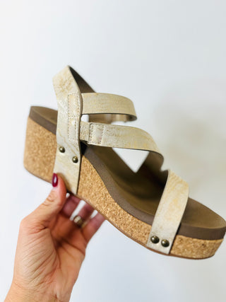 Corkey's Gold Spring Fling Wedges-Mules-Agave Sky-Motis & Co Boutique, Women's Fashion Boutique in Carthage, Missouri