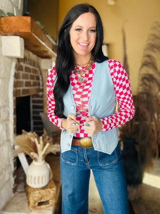 Debbie Denim Vest
