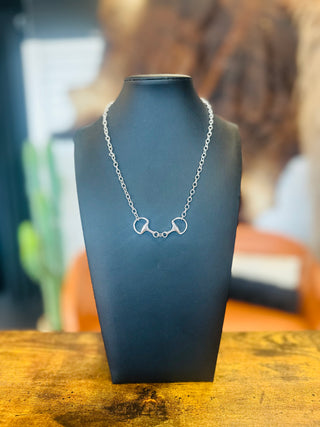 Palomino Horse Bit Necklace-Necklaces-Carol Su-Motis & Co Boutique, Women's Fashion Boutique in Carthage, Missouri