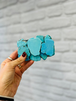 Turquoise Slab Belt Buckles-Belt Buckles-RC-Motis & Co Boutique, Women's Fashion Boutique in Carthage, Missouri