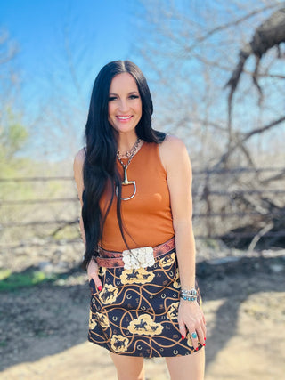 Maverick Moves Western Skirt