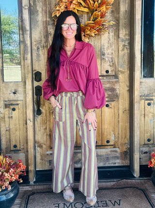 The Brazos Boho Top-Long Sleeves-2 Fly-Motis & Co Boutique, Women's Fashion Boutique in Carthage, Missouri