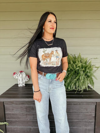 Long Live Cowgirls Western Graphic Tee-Graphic Tees-RC-Motis & Co Boutique, Women's Fashion Boutique in Carthage, Missouri