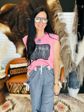 Ranch Rodeo Club Pink Graphic Tee-Graphic Tees-2 Fly-Motis & Co Boutique, Women's Fashion Boutique in Carthage, Missouri