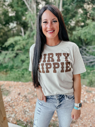 Dirty Hippie Graphic Tee-Graphic Tees-RC-Motis & Co Boutique, Women's Fashion Boutique in Carthage, Missouri