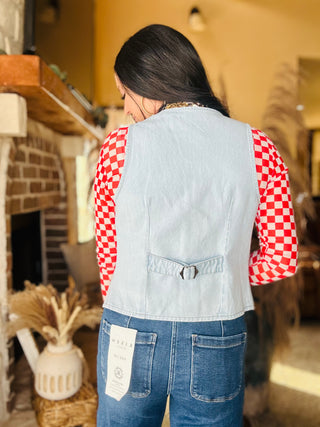 Debbie Denim Vest