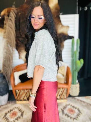 Meg Collard V Neck Sweater-Short Sleeves-HYFVE-Motis & Co Boutique, Women's Fashion Boutique in Carthage, Missouri
