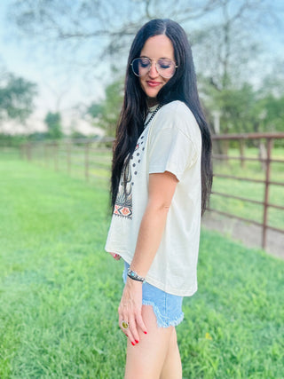 Boho Desert Relaxed Tee-Graphic Tees-sterling kreek-Motis & Co Boutique, Women's Fashion Boutique in Carthage, Missouri