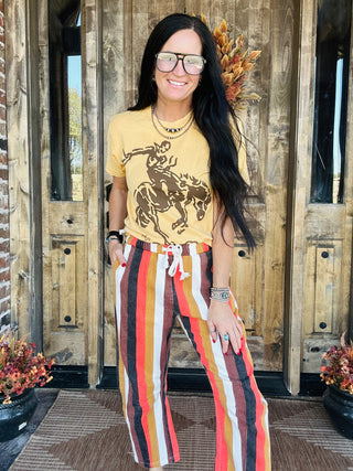 Mason Multi Striped Barrel Pants-Pants-Turquoise Haven-Motis & Co Boutique, Women's Fashion Boutique in Carthage, Missouri