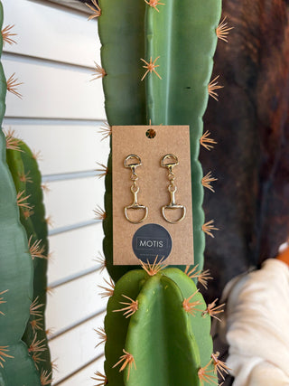 Kentucky Horse Bit Earrings-Earrings-Carol Su-Motis & Co Boutique, Women's Fashion Boutique in Carthage, Missouri