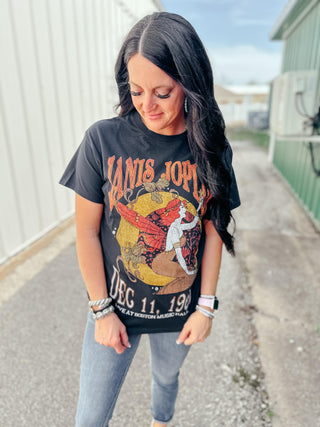 Janis Joplin Fairies Band Tee-Graphic Tees-Prince Peter Collection-Motis & Co Boutique, Women's Fashion Boutique in Carthage, Missouri