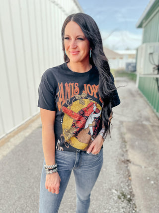 Janis Joplin Fairies Band Tee-Graphic Tees-Prince Peter Collection-Motis & Co Boutique, Women's Fashion Boutique in Carthage, Missouri