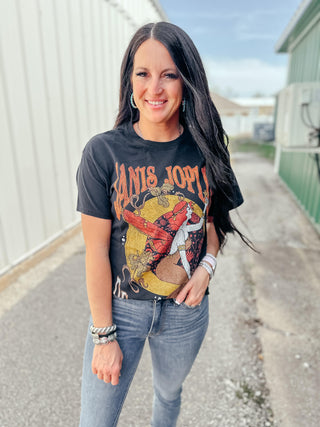 Janis Joplin Fairies Band Tee-Graphic Tees-Prince Peter Collection-Motis & Co Boutique, Women's Fashion Boutique in Carthage, Missouri