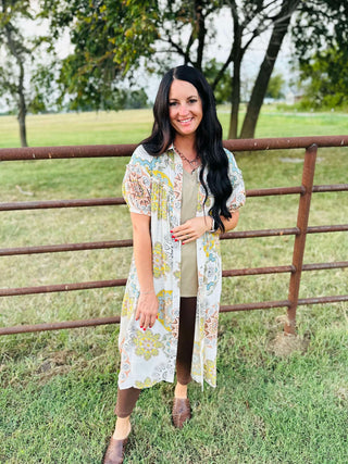 Cali Snap Front Boho Print Dress-Dresses-GiGiO-Motis & Co Boutique, Women's Fashion Boutique in Carthage, Missouri