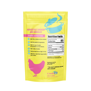 Homestyle Chicken and Noodles - Crockstar Dinner-Meals-Crockstar-Motis & Co Boutique, Women's Fashion Boutique in Carthage, Missouri