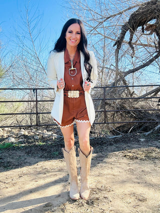 Ruth Classic Open Front Blazer-Blazers-Zenana-Motis & Co Boutique, Women's Fashion Boutique in Carthage, Missouri