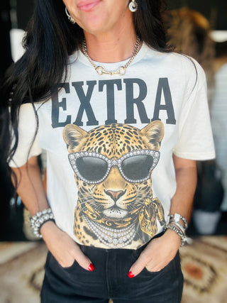 Eva Extra Cheetah Graphic Tee