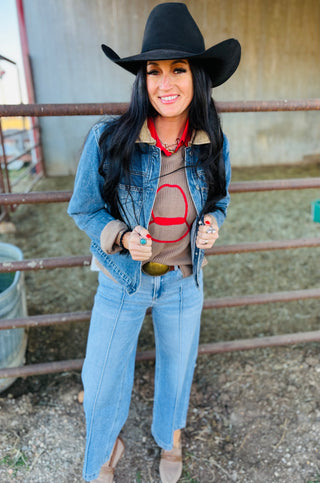 Hats Off Cowboy Hat Sweater-Sweaters-2 Fly-Motis & Co Boutique, Women's Fashion Boutique in Carthage, Missouri