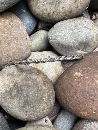 Santana Authentic Sterling Silver Twisted Bracelet-Bracelets-Al Zuni-Motis & Co Boutique, Women's Fashion Boutique in Carthage, Missouri
