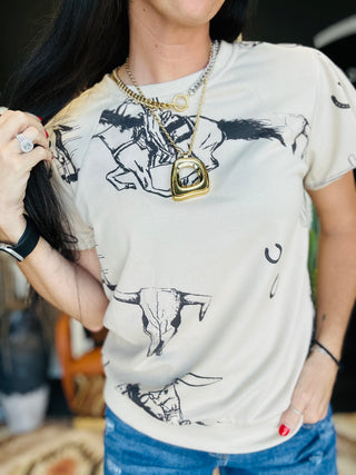 Tuscon Top Hand Western Top