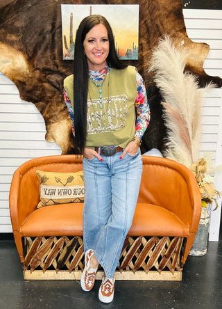 Howdy Camo Graphic Muscle Tank