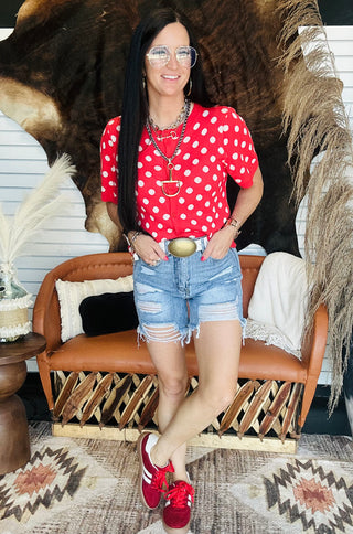 Dylan Destroyed Cut Off Denim Shorts-Shorts-Lucky & Blessed-Motis & Co Boutique, Women's Fashion Boutique in Carthage, Missouri