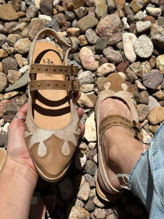 Chisholm Western Mary Jane Mule-Mules-Agave Sky-Motis & Co Boutique, Women's Fashion Boutique in Carthage, Missouri