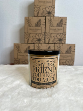 You Will Always Be My Best Friend-candles-Cedar Crate-Motis & Co Boutique, Women's Fashion Boutique in Carthage, Missouri