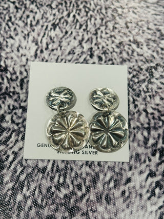 Joann Authentic Sterling Silver Handmade Earrings-Earrings-Motis & CO-Motis & Co Boutique, Women's Fashion Boutique in Carthage, Missouri