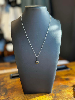 Snaffle Bit Sterling Silver Necklace-Necklaces-Westrian International-Motis & Co Boutique, Women's Fashion Boutique in Carthage, Missouri